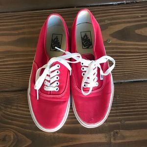 Red Vans
